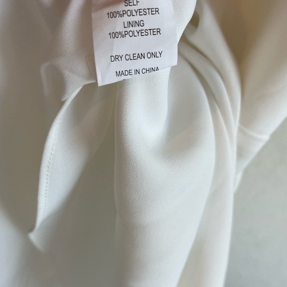 Amanda Uprichard Lovely Dress In Ivory Puff Sleeve Mini - Picture 9 of 11